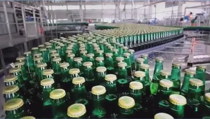 變頻器應用于啤酒飲料生產線分享！ 仁控機電 AC120變頻器！