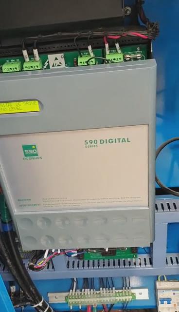 歐陸590直流調速器應用于焊管飛鋸機效果案例展示